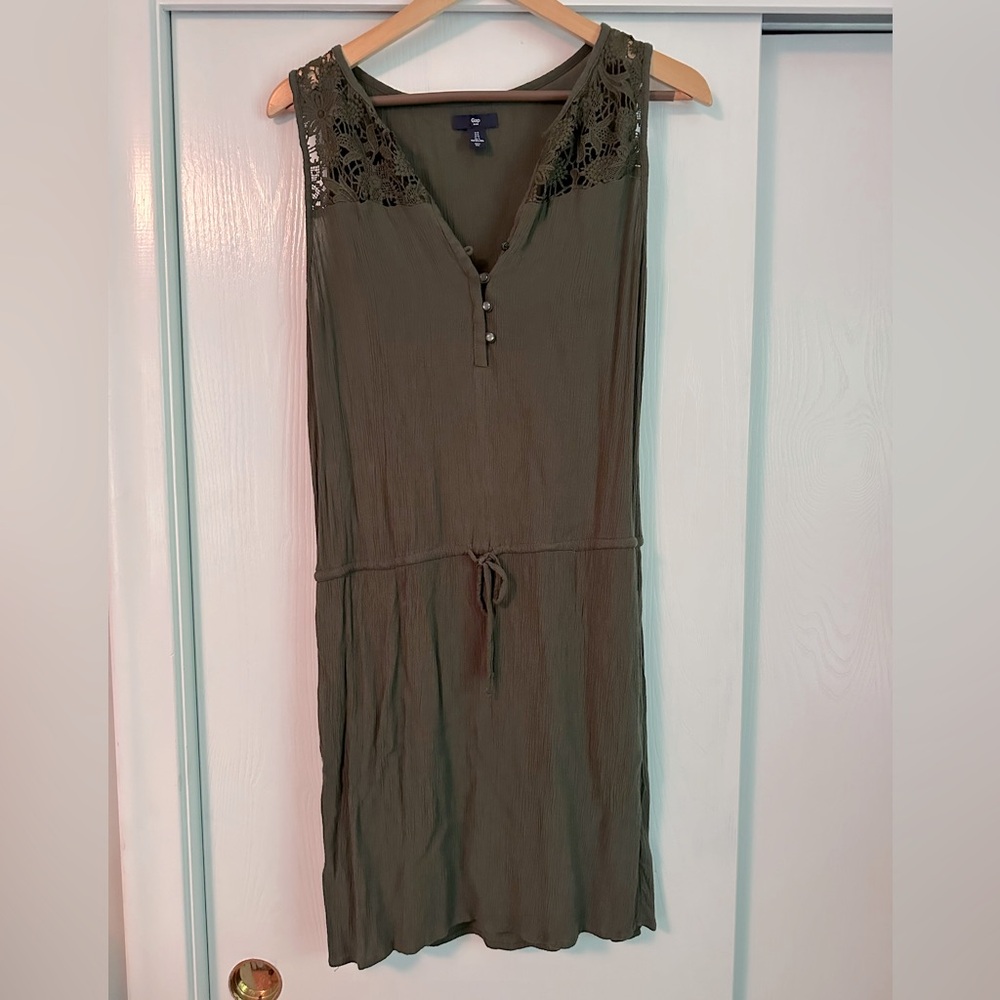 Gap Women’s Size Small Green Short Dress